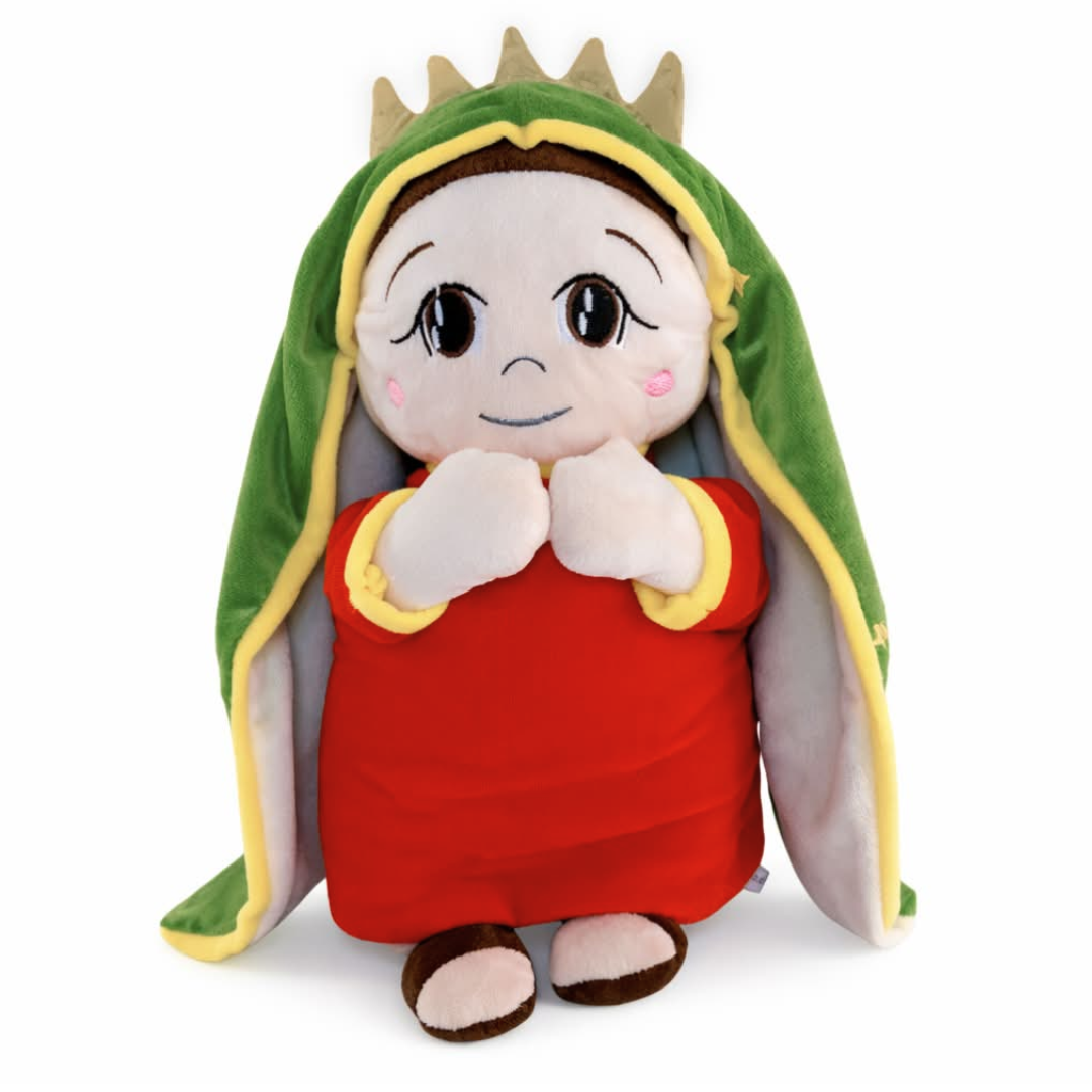 Peluche Virgen Guadalupe Respira y Luz