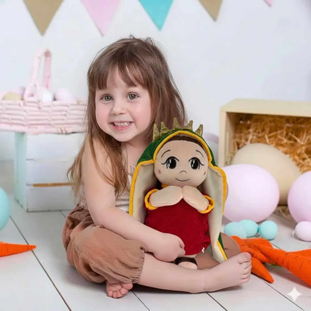 Peluche Virgen Guadalupe Respira y Luz