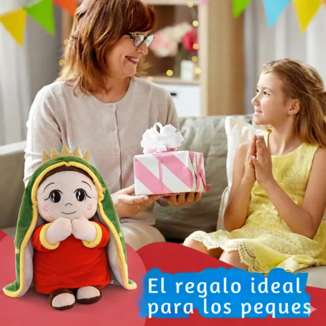 Peluche Virgen Guadalupe Respira y Luz